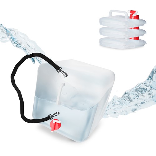 Bidone acqua pieghevole 20l - pieghevole,