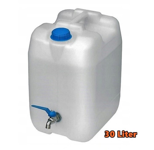 Bidone acqua bianco - acqua, litri