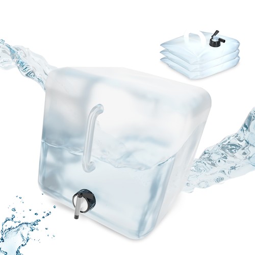 Bidone acqua pieghevole con - bidone,