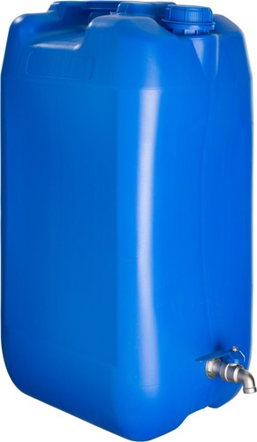 Serbatoio acqua blu zincato - serbatoio,